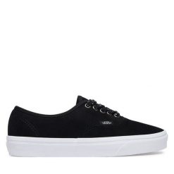 Tenisówki Vans. Czarne trampki damskie Vans, bez wzorów, bez zapięcia. Za 369.99 zł.