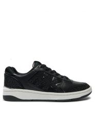 MICHAEL Michael Kors Sneakersy Rebel 43T4RBFS1D Czarny. Czarne obuwie sportowe damskie MICHAEL Michael Kors, ze skóry, bez zapięcia. Za 699.99 zł.