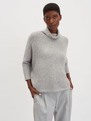 Someday Golf w kolorze szarym rozmiar: M. Szare golfy damskie someday., m, bez wzorów, z wełny, bez ramiączek. Za 165.99 zł.