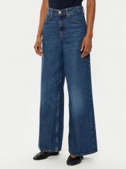 Tommy Hilfiger Jeansy WW0WW43712 Granatowy Wide Leg. Niebieskie jeansy damskie Tommy Hilfiger. Za 419.99 zł.