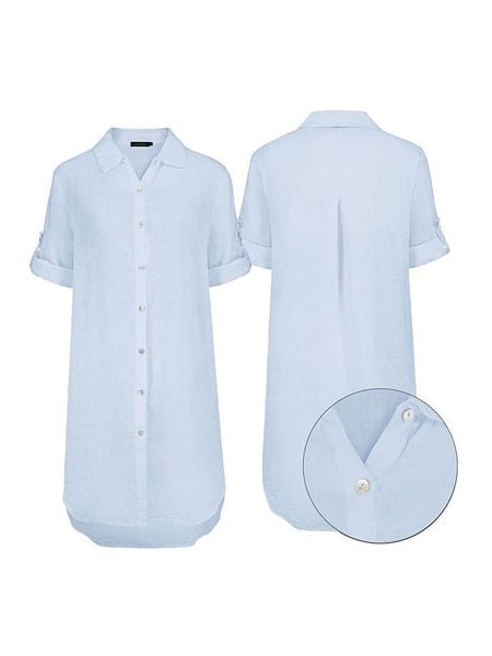 Eight2Nine Sukienka w kolorze błękitnym rozmiar: M/L. Niebieskie sukienki damskie Eight2Nine, bez wzorów, bez ramiączek. Za 126.75 zł.