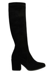 Wojas Skórzane kozaki w kolorze czarnym rozmiar: 41. Czarne kozaki damskie Wojas, na zimę, z materiału, bez obcasa, bez zapięcia. Za 482.03 zł.