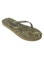Brunotti Japonki "Gaia" w kolorze khaki rozmiar: 38. Brązowe klapki damskie Brunotti, bez wzorów, z otwartym noskiem, bez obcasa, bez zapięcia. Za 81.95 zł.