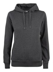 Clique Premium OC Hoody Women - Bluza z kapturem z bawełny organicznej i. Szare bluzy damskie CLIQUE, s, bez wzorów, z bawełny, z kapturem. Za 262.81 zł.
