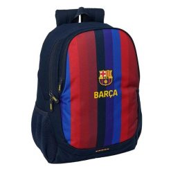 Torba szkolna Barcelona 2026-27. Niebieskie torby sportowe FC BARCELONA, bez wzorów, z materiału, duże. Za 224.35 zł.