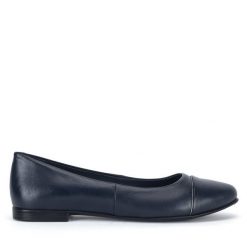 Baleriny Lasocki. Niebieskie balerinki damskie Lasocki, bez wzorów. Za 139.99 zł.