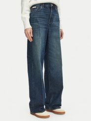 Calvin Klein Jeans Jeansy LV047H751G Niebieski Baggy Fit. Niebieskie jeansy damskie Calvin Klein Jeans. Za 529.99 zł.