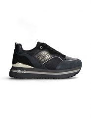 Liu Jo Sneakersy w kolorze czarnym rozmiar: 36. Czarne obuwie sportowe damskie Liu Jo, z materiału, bez zapięcia. Za 374.23 zł.