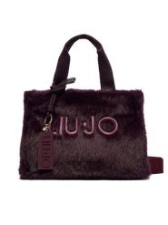 Liu Jo Torebka TF6215 E1135 Fioletowy. Fioletowe shopper bag Liu Jo, z materiału, bez dodatków. Za 469.99 zł.