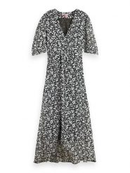 Scotch & Soda Sukienka w kolorze czarnym rozmiar: 38. Czarne sukienki damskie Scotch & Soda, bez wzorów, bez ramiączek. Za 245.96 zł.