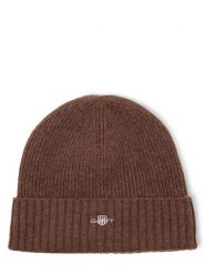 Gant Czapka Kobiety brązowy, ONE SIZE. Brązowe czapki damskie Gant, bez wzorów, z dzianiny. Za 299.95 zł.