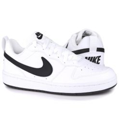 Damskie buty sportowe Nike COURT BOROUGH LOW RECRAFT. Białe obuwie sportowe casual damskie Nike, trekkingowe, Nike Court. Za 303.99 zł.