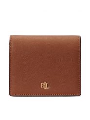 LAUREN RALPH LAUREN Portfel 432962112002 Brązowy. Brązowe portfele damskie Lauren Ralph Lauren, bez wzorów, ze skóry. Za 439.99 zł.