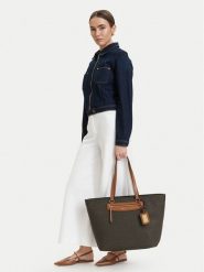 MICHAEL Michael Kors Torebka Jet Set 30S6GTVT4B Brązowy. Brązowe shopper bag MICHAEL Michael Kors, bez wzorów, ze skóry, bez dodatków. Za 1,369.00 zł.
