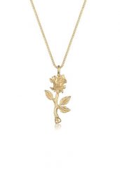 Elli Damski wisiorek różany w srebra próby 925 Naszyjniki 1 ct. Czerwone naszyjniki damskie Elli, srebrne. Za 249.89 zł.