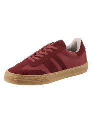 Heine Skórzane sneakersy w kolorze czerwonym rozmiar: 42. Czerwone obuwie sportowe damskie Heine, bez zapięcia, Adidas Advantage. Za 83.62 zł.