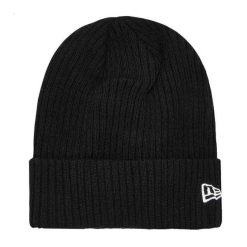 Czapka Z Mankietem Dla Dorosłych Unisex Colours. Czarne czapki damskie New Era, na zimę, bez wzorów. Za 156.99 zł.