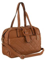Klasyczna torebka Rovicky TY21-01-R brązowa. Brązowe torebki klasyczne damskie ROVICKY, ze skóry ekologicznej, na ramię, pikowane, bez dodatków. Za 156.00 zł.