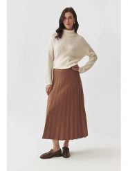 TATUUM Spódnica w kolorze jasnobrązowym rozmiar: M. Brązowe spódnice damskie TATUUM, m, bez wzorów, maxi. Za 148.61 zł.