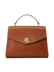 Lauren Ralph Lauren Torebka 431915781001 Brązowy. Brązowe kuferki damskie Lauren Ralph Lauren, bez wzorów, ze skóry, bez dodatków. Za 1,799.00 zł.