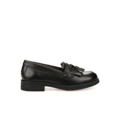 Damskie mokasyny Geox Agata. Czarne mokasyny damskie Converse, z gumy, bez obcasa. Za 340.00 zł.