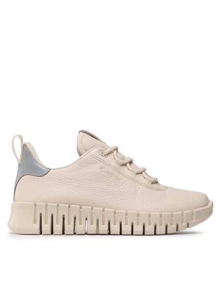 ECCO Sneakersy Gruuv W 21823301378 Beżowy. Brązowe obuwie sportowe damskie ECCO, ze skóry, bez zapięcia. Za 779.99 zł.