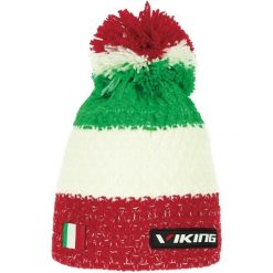 Czapka narciarska dla dorosłych Viking Cornet, z pomponem. Białe czapki damskie Viking, na zimę, bez wzorów. Za 58.99 zł.