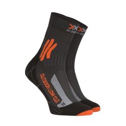 Skarpety trekkingowe X-Socks Trek Outdoor Low Cut 4.0. Szare skarpetki damskie X Socks, bez wzorów. Za 91.99 zł.