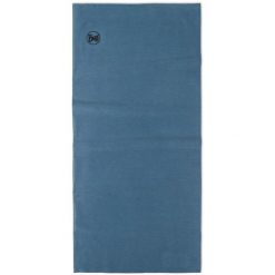 Komin na szyję - bandana BUFF COOLNET UV® INSECT z ochroną UV. Niebieskie kominy damskie Buff, na lato, bez wzorów, z elastanu. Za 119.99 zł.