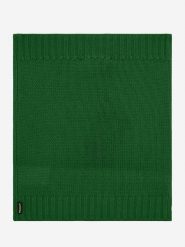 Ecoalf Wełniany szal-koło w kolorze zielonym - 24,5 x 30 cm rozmiar: onesize. Zielone szaliki damskie Ecoalf, bez wzorów, ze skóry. Za 127.35 zł.