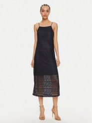 Vero Moda Sukienka letnia Maya 10304461 Granatowy Regular Fit. Niebieskie sukienki damskie Vero Moda, bez wzorów, z syntetyku, bez ramiączek. Za 89.99 zł.