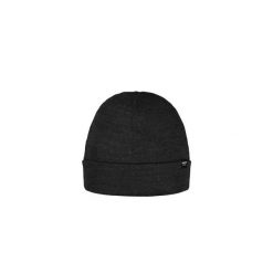 Czapka Barts Merino. Czarne czapki damskie Barts, bez wzorów, z materiału. Za 164.00 zł.
