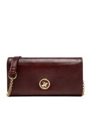 Beverly Hills Polo Club Portfel CEO-BHPC-W1-001-SS26 Brązowy. Brązowe portfele damskie Beverly Hills Polo Club, bez wzorów, z materiału. Za 99.99 zł.