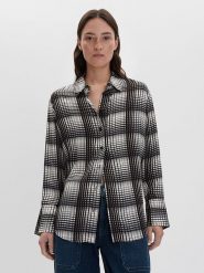 Someday Koszula "Zebecca" w kolorze biało-czarno-beżowym rozmiar: 38. Białe koszule damskie someday., bez wzorów, z wiskozy, bez kołnierzyka, bez ramiączek. Za 195.99 zł.