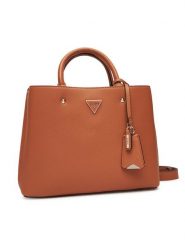 Guess Torebka Meridian II HWBG69 74060 Brązowy. Brązowe torebki klasyczne damskie Guess, ze skóry, bez dodatków. Za 399.99 zł.