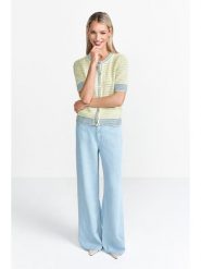 Rich & Royal Kardigan w kolorze żółto-niebieskim rozmiar: XS. Żółte kardigany damskie Rich & Royal, xs, bez wzorów. Za 217.23 zł.