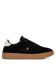 Elisabetta Franchi Sneakersy Low Cut Lace Up F4A9-E0340-0071 D Czarny. Czarne buty sportowe dziewczęce Elisabetta Franchi, ze skóry, bez zapięcia. Za 749.99 zł.