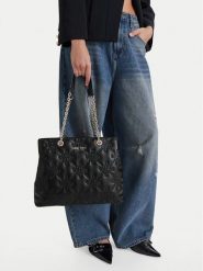 Nine West Torebka CEO-PRIME ELEGANCE-LA374-5652 Czarny. Czarne torebki klasyczne damskie Nine West, ze skóry, bez dodatków. Za 249.99 zł.