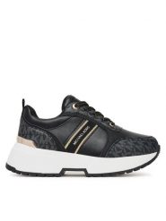 MICHAEL Michael Kors Sneakersy MK02930002 Czarny. Czarne buty sportowe dziewczęce MICHAEL Michael Kors, bez wzorów, ze skóry, bez zapięcia. Za 389.99 zł.