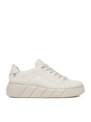 Rieker Sneakersy W2601-82 Biały. Białe obuwie sportowe damskie Rieker, ze skóry, bez zapięcia. Za 389.99 zł.