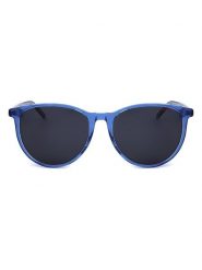 HUGO Damskie okulary przeciwsłoneczne w kolorze niebieskim rozmiar: 54. Niebieskie okulary przeciwsłoneczne damskie Hugo. Za 314.95 zł.