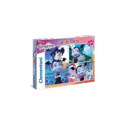 Clementoni 3x48 Elementów Vampirina. Niebieskie bez kategorii Clementoni, z materiału. Za 30.66 zł.