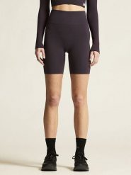 Craft Szorty sportowe "Collective Rib" w kolorze fioletowym rozmiar: M/L. Różowe spodenki sportowe damskie Craft, l, bez wzorów, z materiału, z podwyższonym stanem, outdoorowe. Za 89.47 zł.