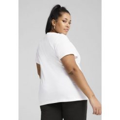 Damska koszulka ESS No. 1 Logo PUMA White. Białe bluzki damskie Puma, xs, bez wzorów, z gumy, bez kołnierzyka, bez ramiączek. W wyprzedaży za 79.00 zł.