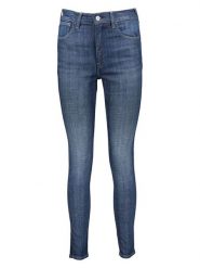 G-Star Dżinsy "Kafey" - Skinny fit - w kolorze niebieskim rozmiar: W31/L30. Niebieskie jeansy damskie G-Star, z podwyższonym stanem. Za 274.75 zł.