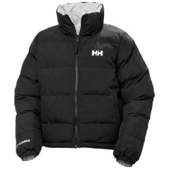 Damska kurtka puchowa Helly Hansen YU 23. Czarne kurtki damskie Helly Hansen, bez wzorów, z puchu, bez kaptura. W wyprzedaży za 663.10 zł.