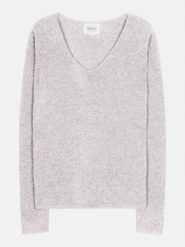 Perfect Cashmere Kaszmirowy sweter "Shannon" w kolorze jasnoszarym rozmiar: XL. Szare swetry klasyczne damskie Perfect Cashmere, xl, z kaszmiru, bez kołnierzyka. Za 254.74 zł.