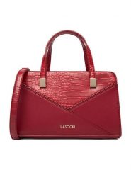 Lasocki Torebka CEO-LSK-M-001-09 Czerwony. Czerwone torebki klasyczne damskie Lasocki, z materiału, bez dodatków. Za 169.99 zł.