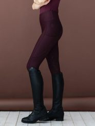 Legginsy z pełnym lejem silikonowym Sportiva. Czerwone legginsy damskie JD ATTACK, l, bez wzorów, z elastanu. Za 369.99 zł.