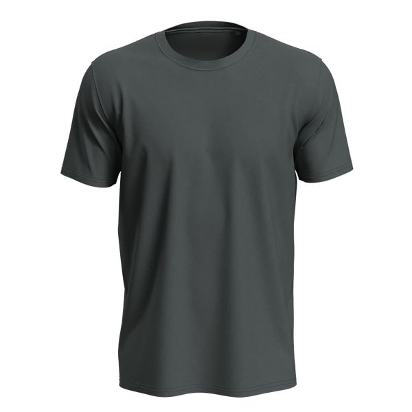 Koszulka Unisex Dla Dorosłych Lux. Szare bluzki damskie Stedman, xl, bez wzorów, bez kołnierzyka, bez ramiączek. Za 60.99 zł.